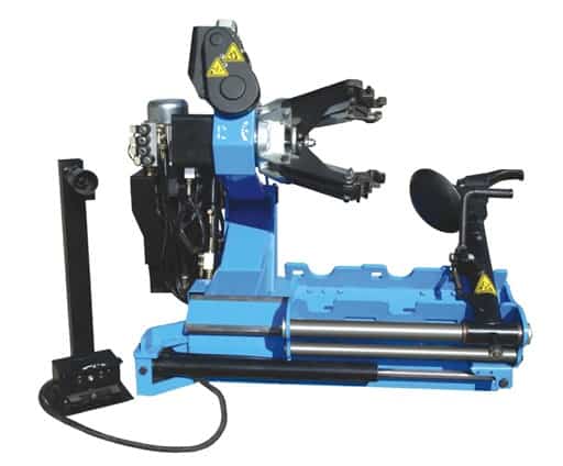 Desmontadora de ruedas para taller