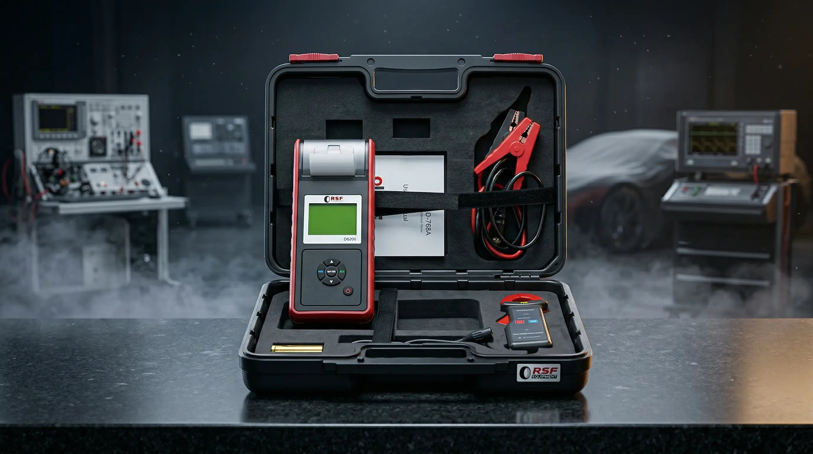 Equipamiento de Comprobadores de Baterías para talleres