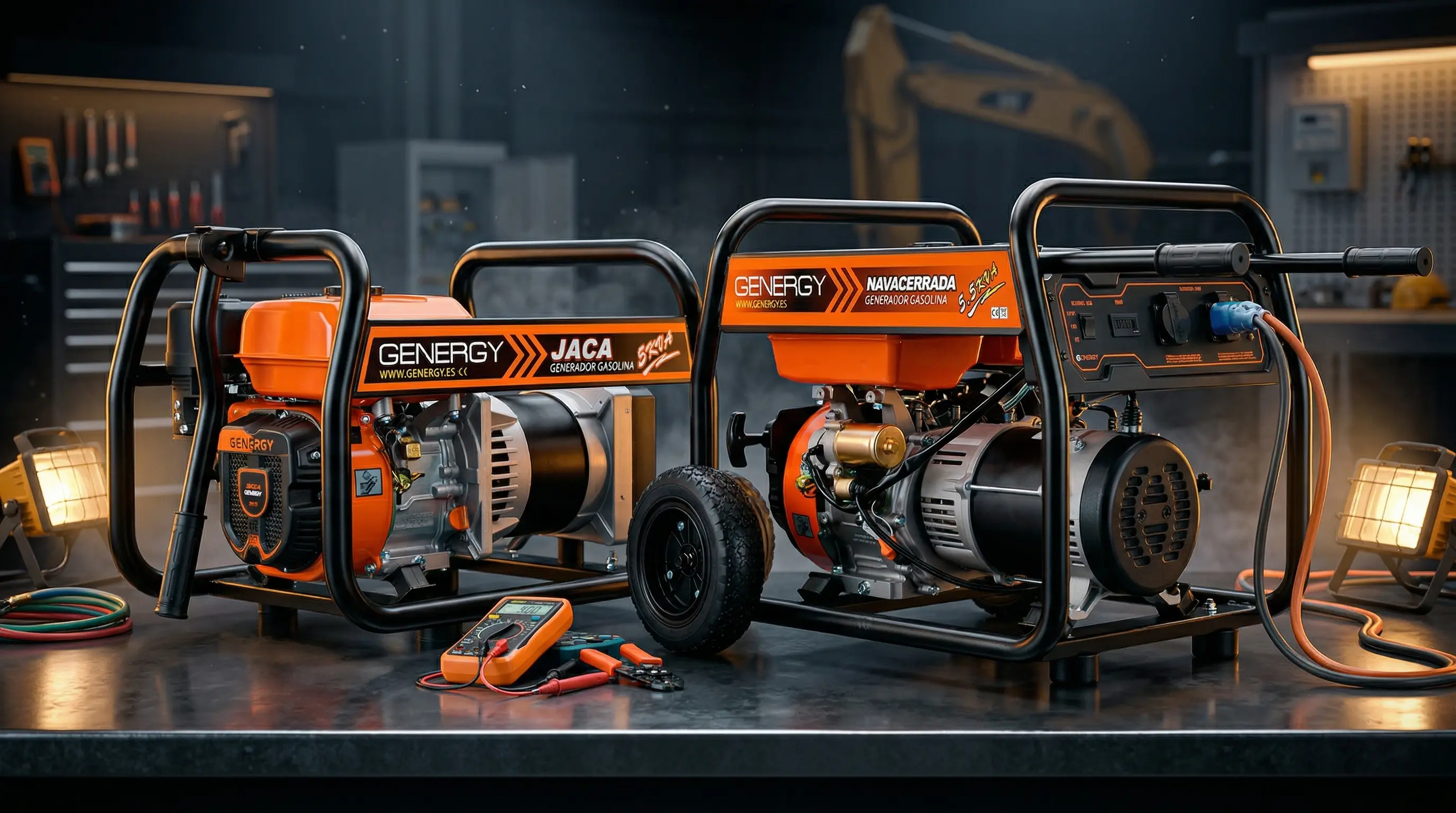 Equipamiento de Generadores Eléctricos para talleres