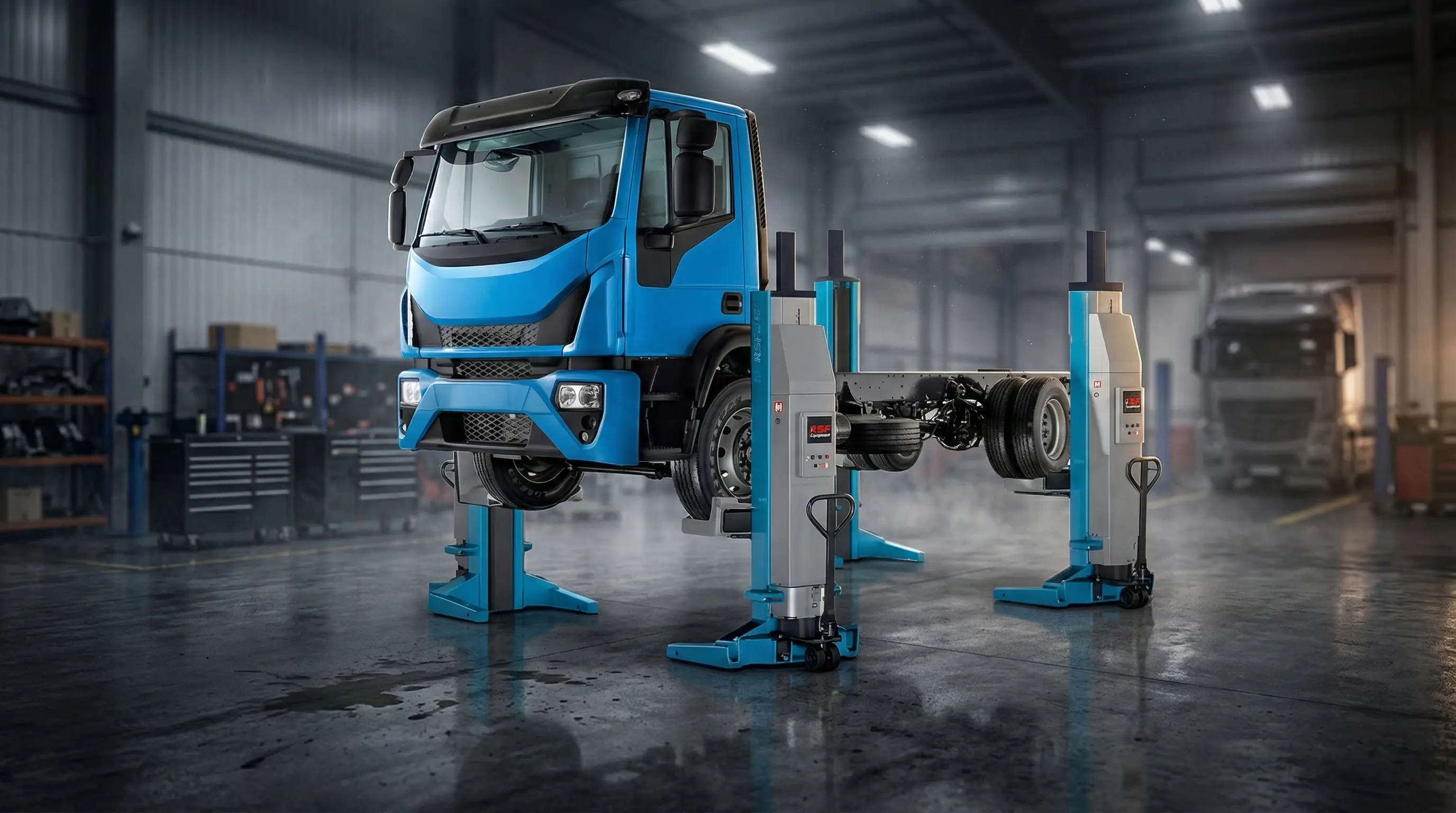 Columnas Móviles Camión