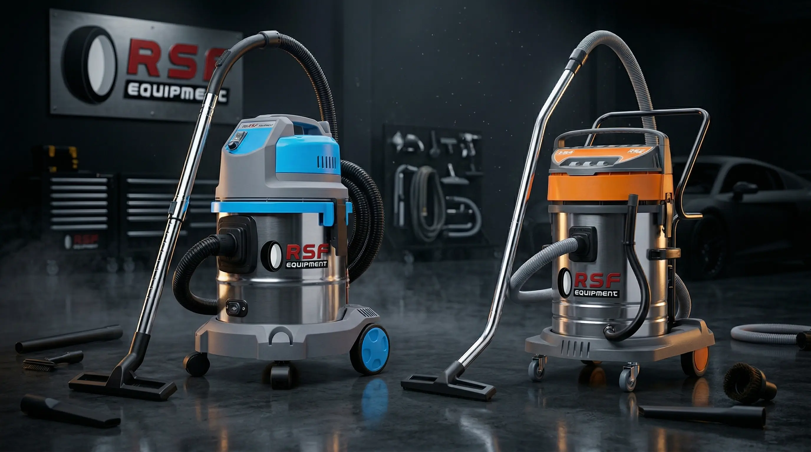Equipamiento de Aspiradoras Industriales para talleres