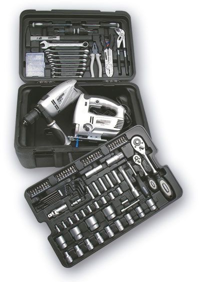 Producto Maletín de herramientas con ruedas (122 piezas) - Imagen 3