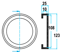 Producto Taco de Goma G19 - Imagen 2