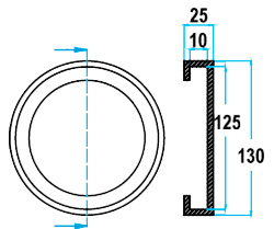 Producto Taco de Goma G28 - Imagen 2