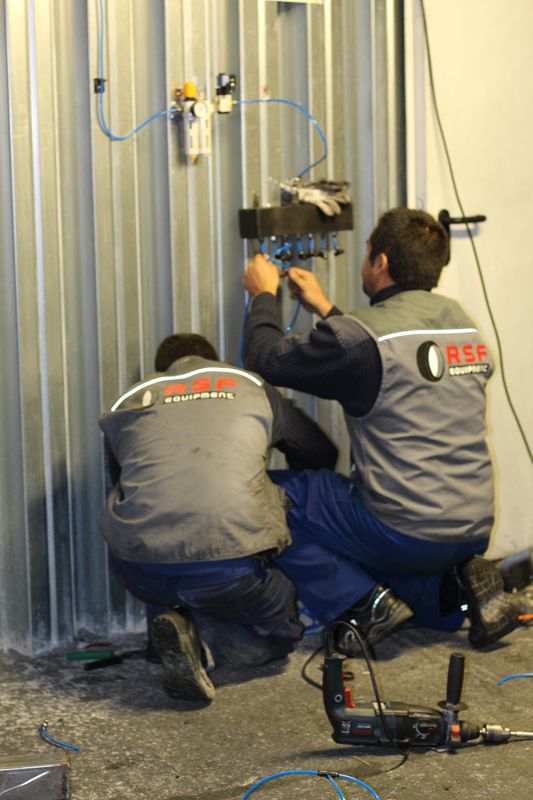 Envío de maquinaria