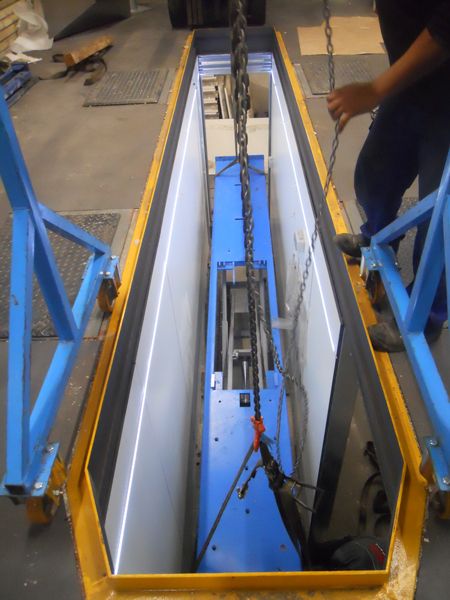 Instalación de equipamiento