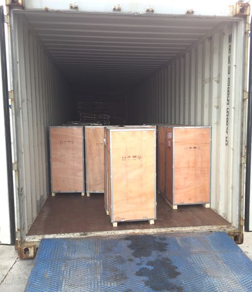 Equipamiento de taller listo para envío