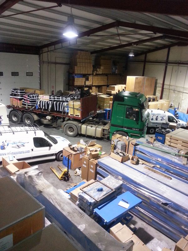 Transporte de equipamiento